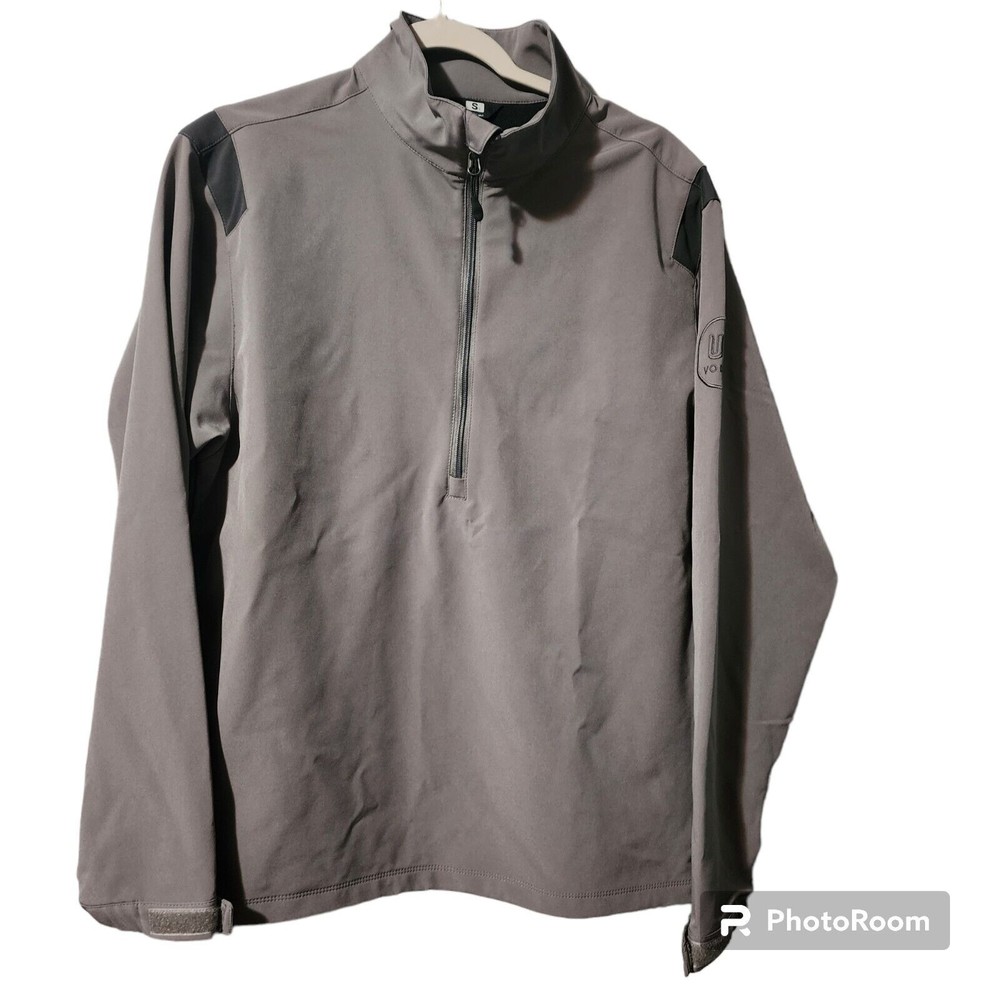 WP Weatherproof Golf Mens  Lightweight Pullover  Jacket Gray Size Small  LOGO